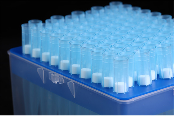 Puntali per pipette monouso in PP, puntali per pipette filtrati 1000ul con rack