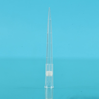 Puntali per pipette monouso a macinazione ultra fine, puntali per pipette da 300 ul con rack da 96 pozzetti