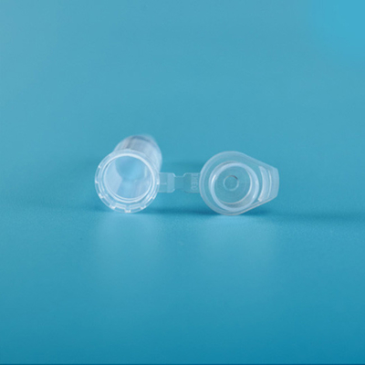 8 Strip Tube PCR Tube 0.2 Ml 0.5 Ml Colore Bianco Trasparente