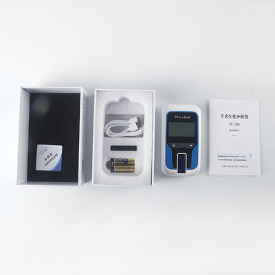Analizzatore biochimico secco portatile intelligente da 116 g per malattie croniche