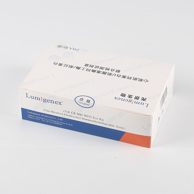 20 Test/Kit Kit per test POC, Kit per test CK-MB Dosaggio dell'oro colloidale