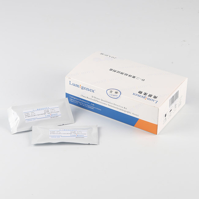 Corredo della prova di POC ISO13485, corredi di biochimica del D-dimero dell'intero sangue