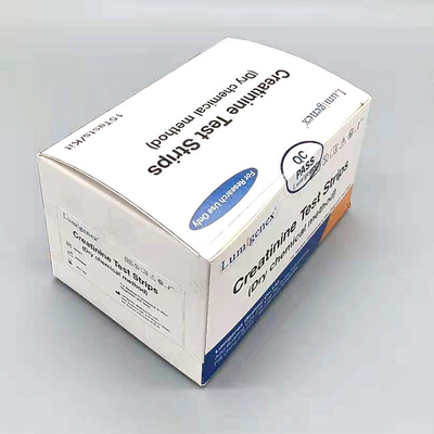 Strisce reattive per creatinina CE, 15 test/scatola di strisce reattive mediche