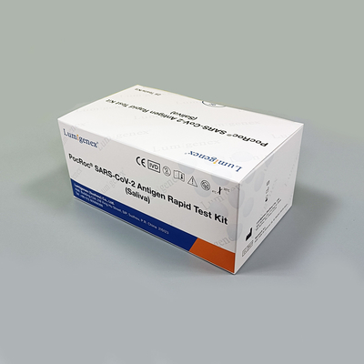 Kit per test rapido dell'antigene salivare diagnostico medico 25 pezzi per SARS-CoV-2