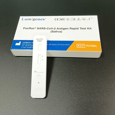 Marchio CE e kit di test rapidi per l'antigene SARS-CoV-2 ad alta precisione (saliva)