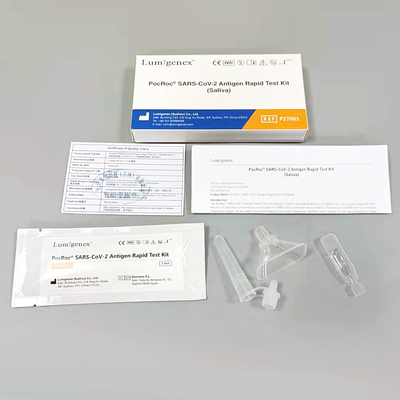 Confezione individuale Kit di test rapidi per l'antigene SARS-CoV-2 (saliva)
