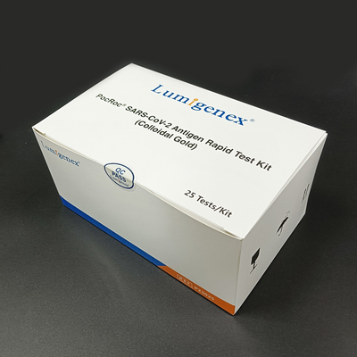 Test automatico pacchetto singolo di kit di test rapidi antigene per Covid19