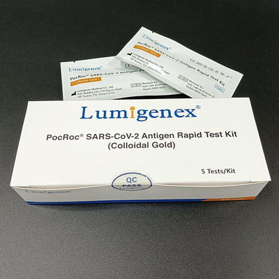 Kit per test rapido dell'antigene (oro colloidale) con dichiarazione CE