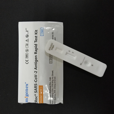 Kit per test rapido dell'antigene Covid-19 (oro colloidale) per uso medico con CE