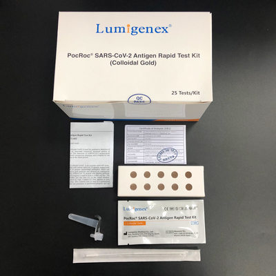 Kit per test rapido dell'antigene (oro colloidale) qualificato dall'UE, elenco in BfArM