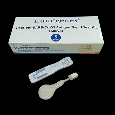 Kit per test rapido dell'antigene Covid19 sensibile all'oro colloidale Tampone lecca-lecca