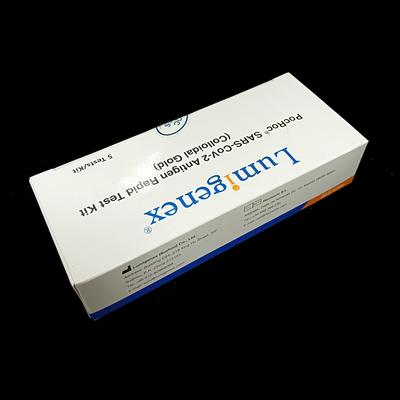 Kit per il test dell'antigene salivare Covid19 Detenzione rapida di 20 minuti