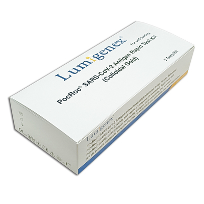 Kit per test rapido dell'antigene Covid19 per autotest certificato CE