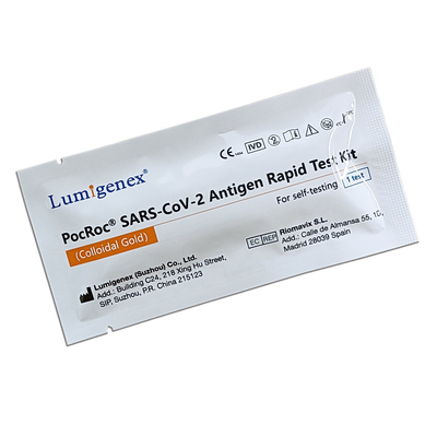 Kit per test rapido dell'antigene Covid19 per autotest certificato CE