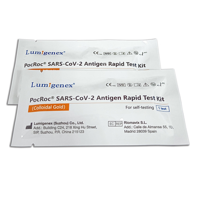Kit di test rapido dell'antigene SARS-CoV-2 per autotest certificato CE